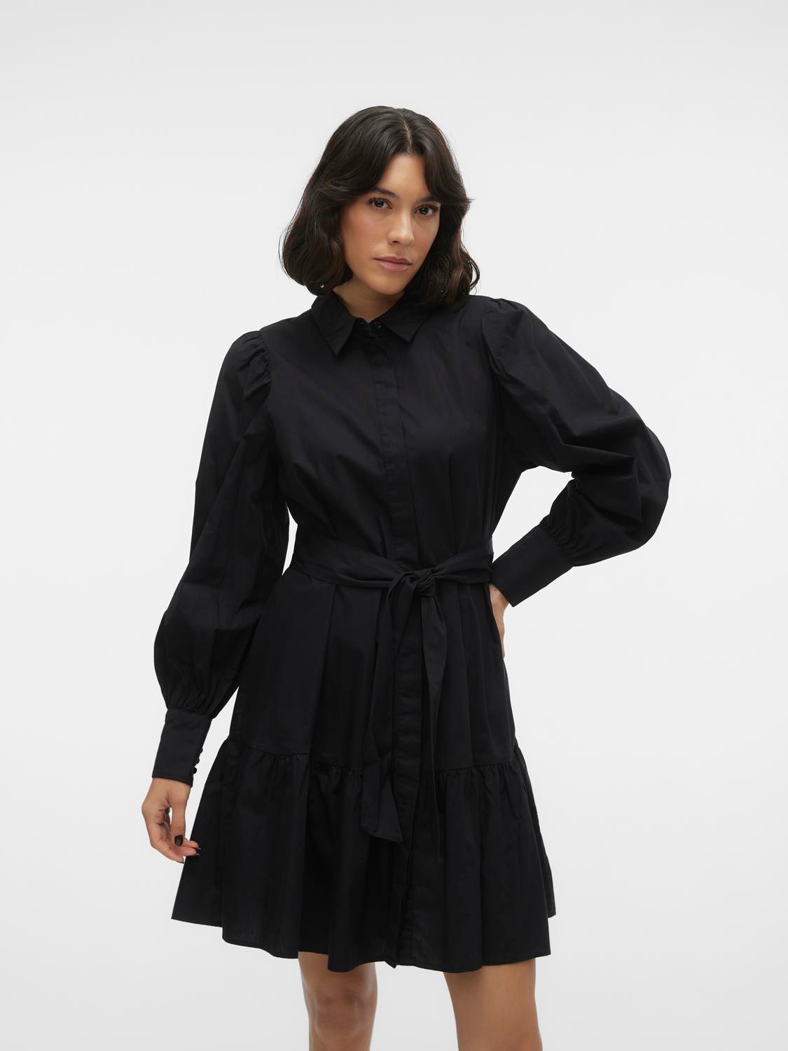 Vero Moda VMCHARLOTTE Kort kjole -Black - 10311708