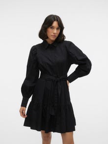Vero Moda VMCHARLOTTE Krótka sukienka -Black - 10311708
