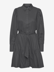 Vero Moda VMCHARLOTTE Kort kjole -Grey Pinstripe - 10311708