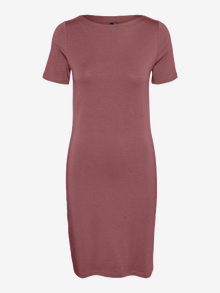Vero Moda VMPANDA Kurzes Kleid -Rose Brown - 10311709