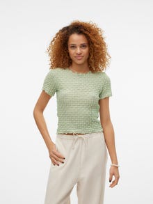 Vero Moda VMSHELBY Topp -Smoke Green - 10311731