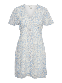 Vero Moda VMSHELLEY Short dress -Snow White - 10311735