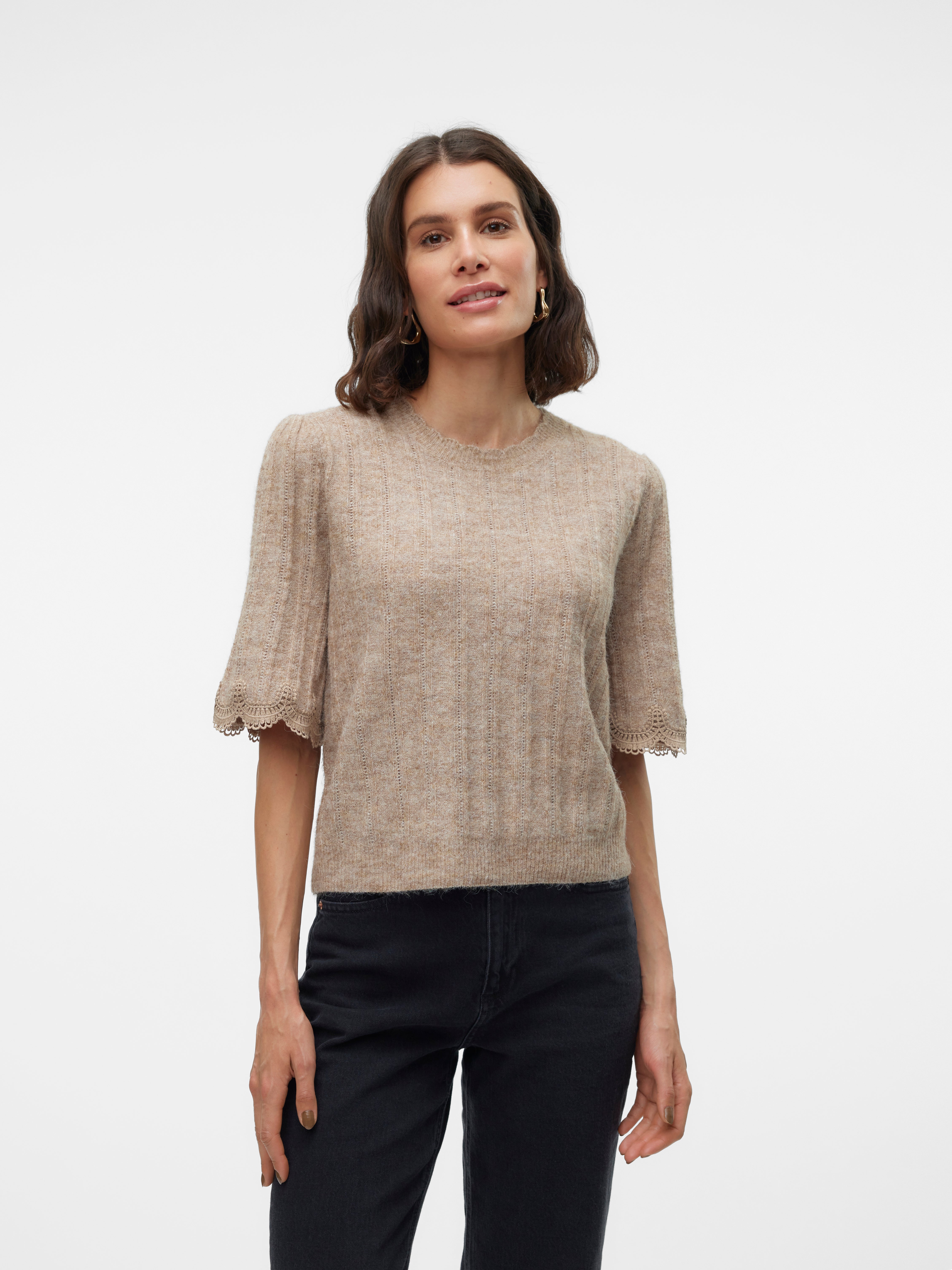 VMALBA Pullover | Hellbraun | Vero Moda®