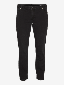 Vero Moda VMCJAKIE Normaali vyötärö Straight fit Farkut -Black Denim - 10311771