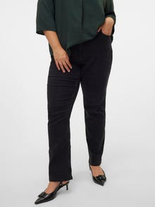 Vero Moda VMCJAKIE Normaali vyötärö Straight fit Farkut -Black Denim - 10311771