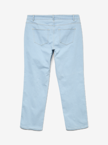 Vero Moda VMCJAKIE Mid rise Straight Fit Jeans -Light Blue Denim - 10311771