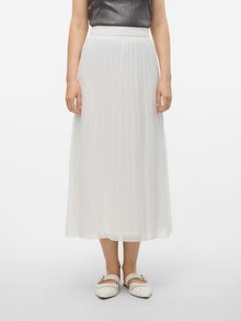 Vero Moda VMELLINA Długa spódnica -Snow White - 10311821