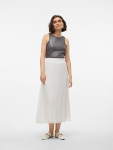 Vero Moda VMELLINA Długa spódnica -Snow White - 10311821