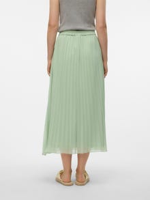 Vero Moda VMELLINA Lång kjol -Smoke Green - 10311821