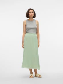 Vero Moda VMELLINA Lång kjol -Smoke Green - 10311821