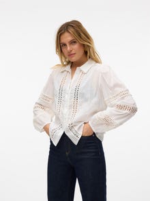 Vero Moda VMNATALIA Overhemd -Snow White - 10311887
