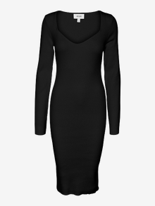 Vero Moda VMSKYLER Midikjole -Black - 10311891