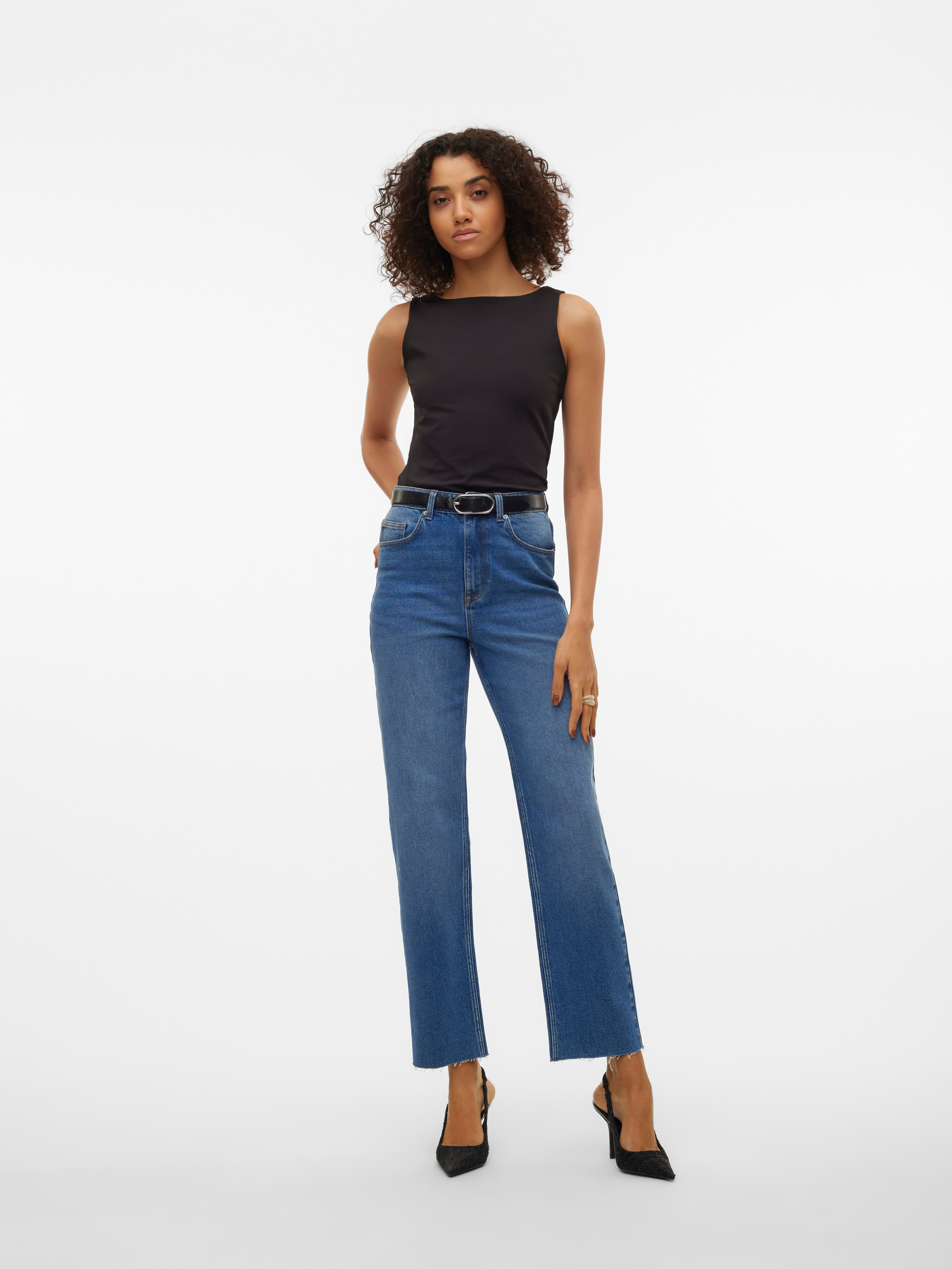 VMCALIA High rise Straight Fit Jeans