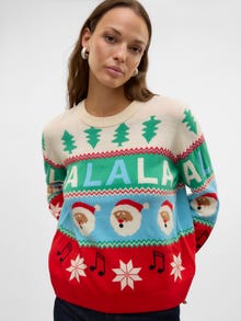 Vero Moda VMCHRISTMASSTUFF Pullover -Birch - 10312137