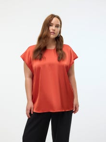 Vero Moda VMCREBA Top -Burnt Sienna - 10312154