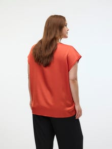 Vero Moda VMCREBA Top -Burnt Sienna - 10312154