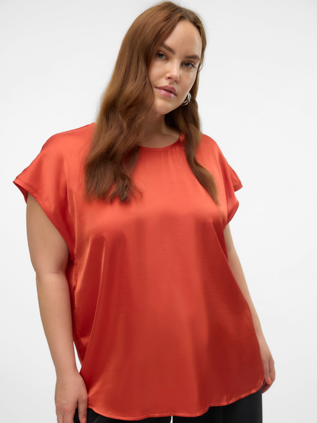 Vero Moda VMCREBA Top -Burnt Sienna - 10312154