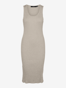 Vero Moda VMBLOW Midi dress -Silver Lining - 10312198