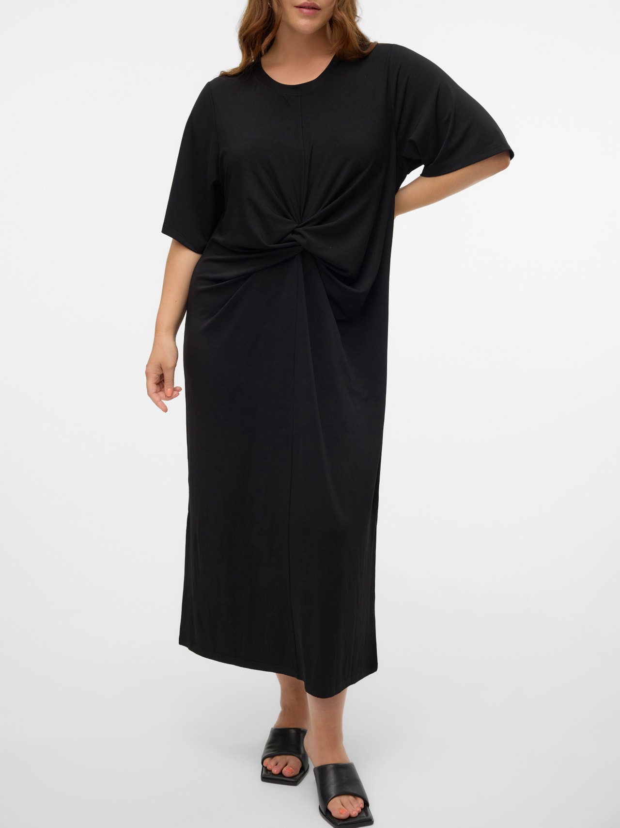 Vero Moda VMCRAQUEL Lange jurk -Black - 10312227