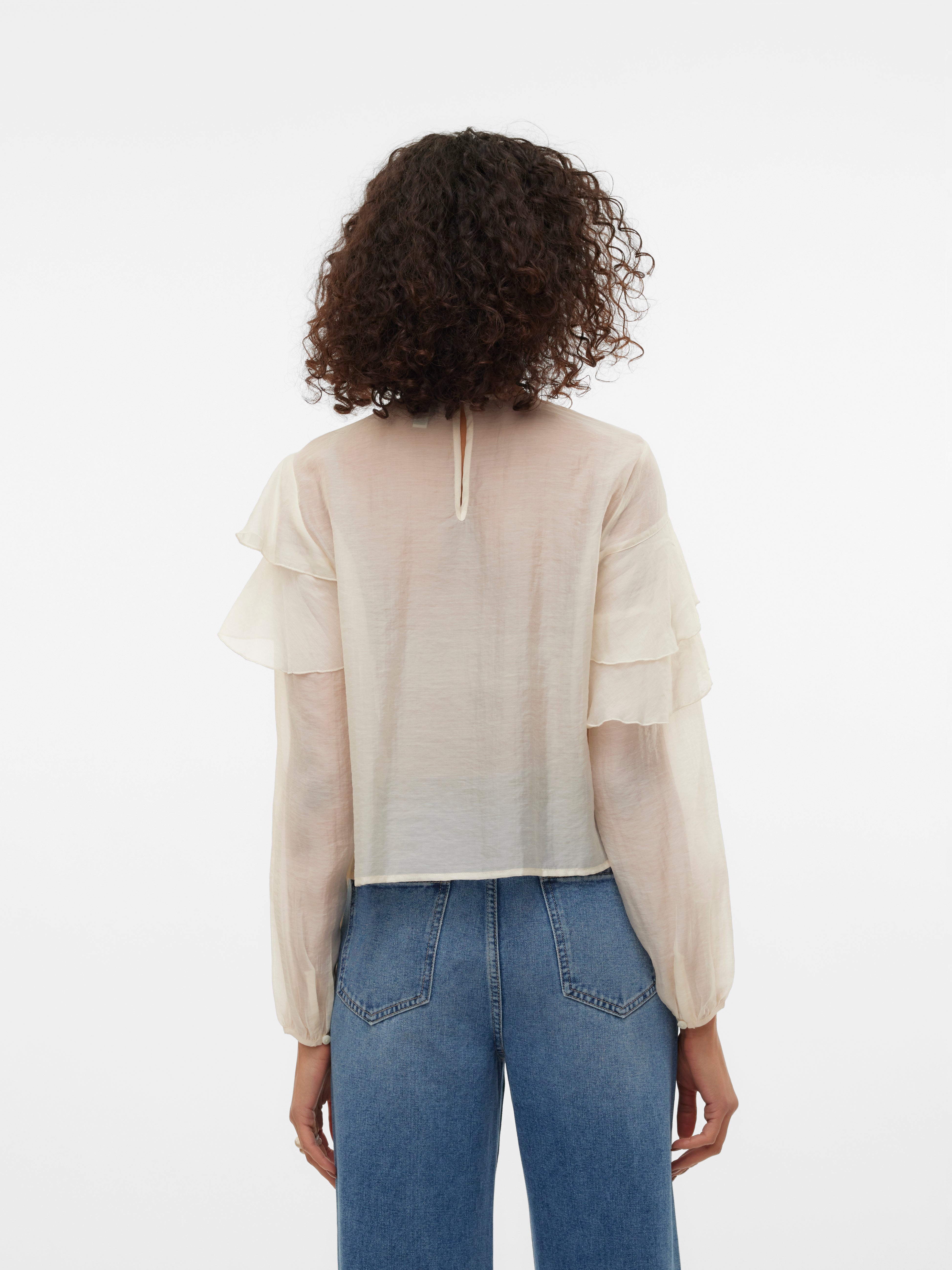 VMLEANNA Top | Light Grey | Vero Moda®