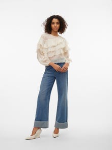 Vero Moda VMLEANNA Topp -Birch - 10312287
