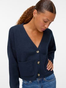 Vero Moda AWGEMMA Knit Cardigan -Dark Sapphire - 10312324