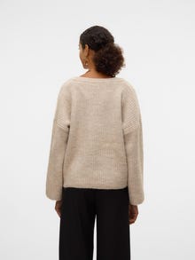 Vero Moda VMGEMMA Pullover -Plaza Taupe - 10312341