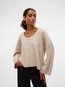 Vero Moda VMGEMMA Pullover -Plaza Taupe - 10312341
