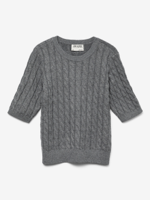 Vero Moda AWLORELLA Sweter -Medium Grey Melange - 10312356