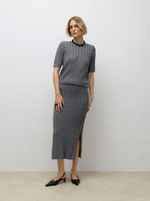 Vero Moda AWLORELLA Sweter -Medium Grey Melange - 10312356