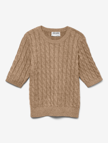 Vero Moda AWLORELLA Pulovers -Natural Melange - 10312356