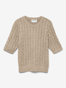 Vero Moda AWLORELLA Pullover -Natural Melange - 10312356