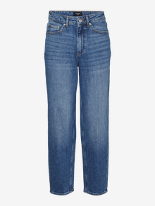 Vero Moda VMCTESSA Aukštas juosmuo Aukštu juosmeniu Džinsai -Medium Blue Denim - 10312425