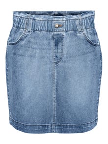 Vero Moda VMALMA Mid waist Short Skirt -Medium Blue Denim - 10312493