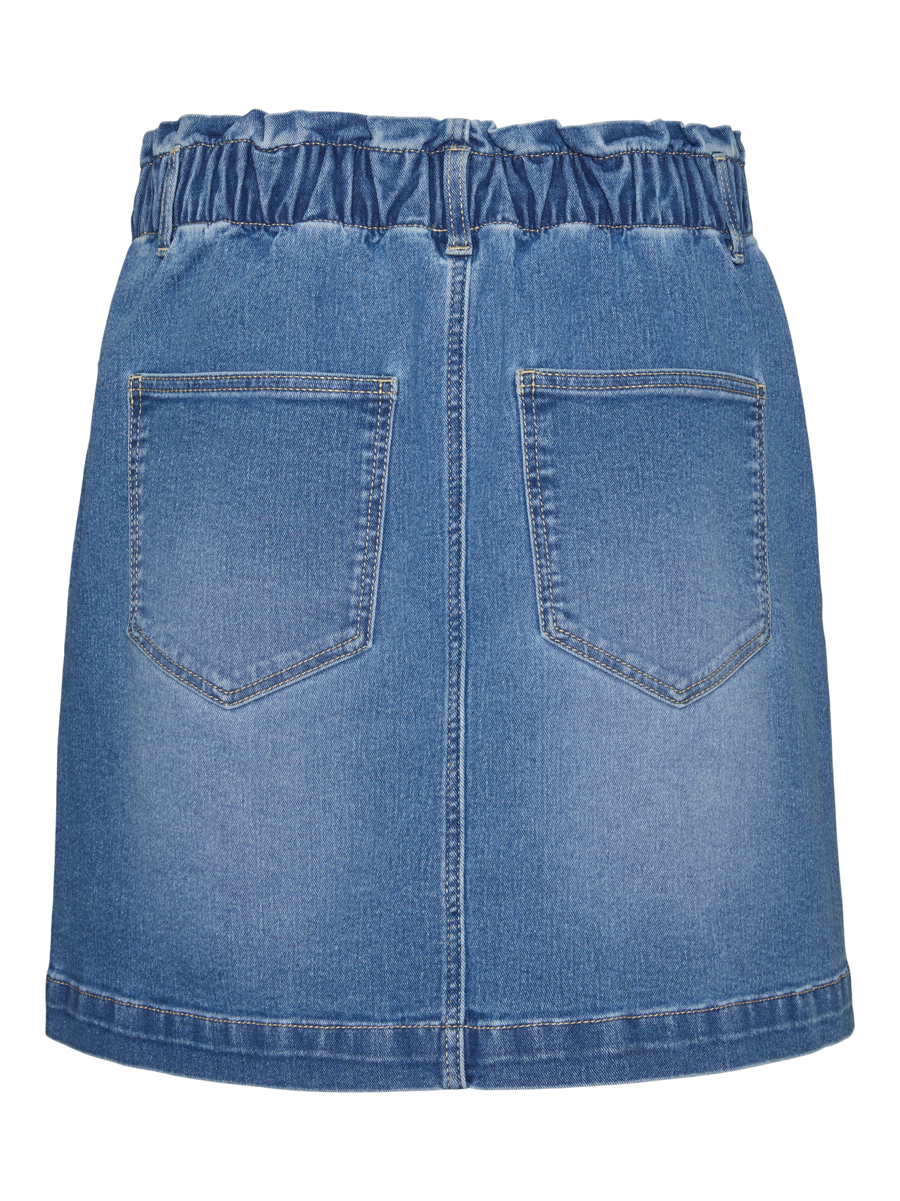 Vero Moda VMALMA Mid waist Short Skirt -Medium Blue Denim - 10312493