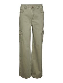Vero Moda VMTESSA High rise Wide Fit Jeans -Ivy Green - 10312533