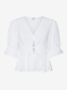 Vero Moda VMNIGELLA Topp -Bright White - 10312546