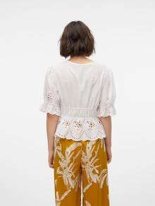 Vero Moda VMNIGELLA Topp -Bright White - 10312546