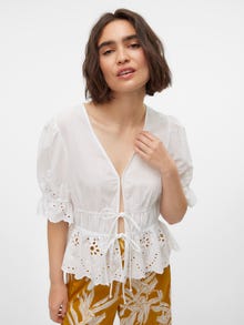 Vero Moda VMNIGELLA Topp -Bright White - 10312546