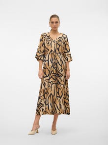 Vero Moda VMMARTHA Langes Kleid -Black - 10312553