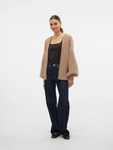 Vero Moda VMFENG Cárdigan de punto -Silver Mink - 10312558