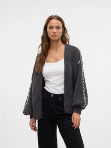 Vero Moda VMFENG Strikket cardigan -Asphalt - 10312558