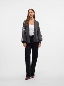 Vero Moda VMFENG Strikket cardigan -Asphalt - 10312558