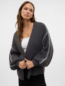 Vero Moda VMFENG Strikket cardigan -Asphalt - 10312558