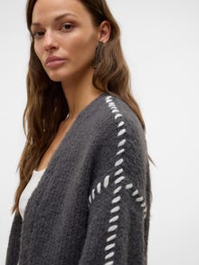 Vero Moda VMFENG Strikket cardigan -Asphalt - 10312558
