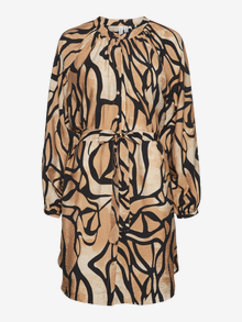 Vero Moda VMMARTHA Midi-jurk -Black - 10312559
