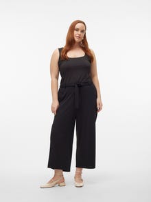 Vero Moda VMMILLA Wysoka talia Spodnie Culottes -Black - 10312586