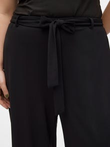 Vero Moda VMMILLA Wysoka talia Spodnie Culottes -Black - 10312586