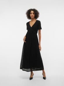 Vero Moda VMHONEY Lang kjole -Black - 10312587