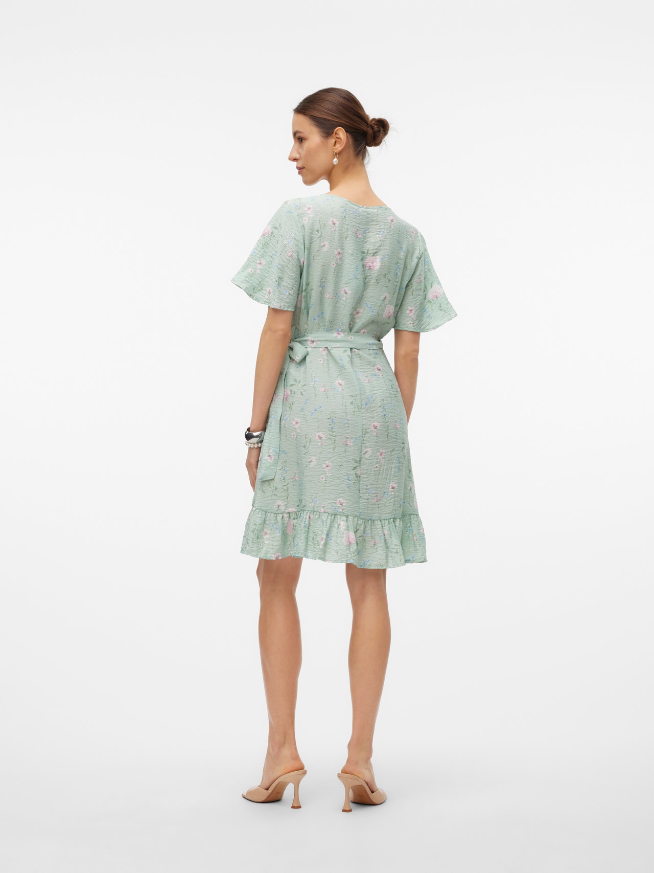 Vero Moda VMJOSIE Short dress -Silt Green - 10312609
